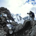 David Filming the Gilkey Memorial at K2, Pakistan